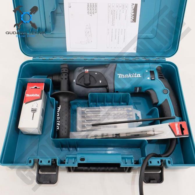 TERAR Rotary Hammer Makita HR2470X5 - Bor Bobok Beton Makita Hammer Drill
