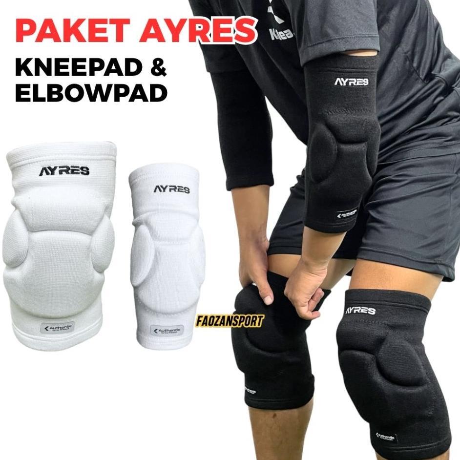 Kneepad Deker Kaki Futsal Ayres Scudo Elbow Pad Ayres Scudo Pelindung Lutut Dan Siku Kiper Futsal