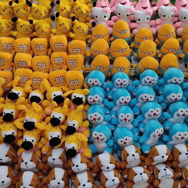 big promo boneka mini 15cm kualitas sni terlaris boneka kado, boneka kecil, boneka buket, boneka cap