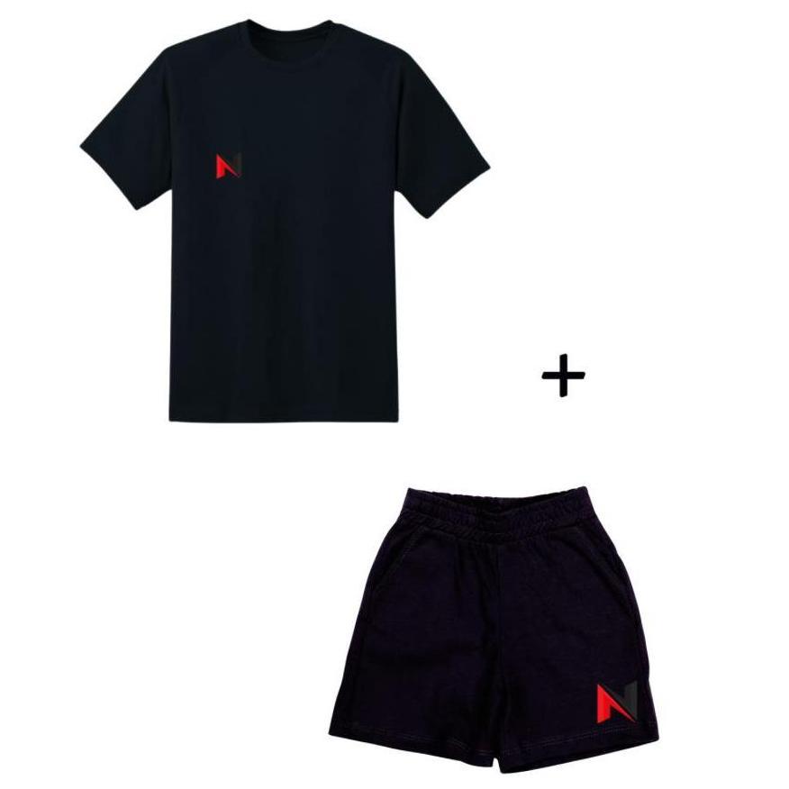 Bergaransi Stelan Olahraga Pria Wanita Dry Fit Set Baju Celana Sport Training M-Xxl