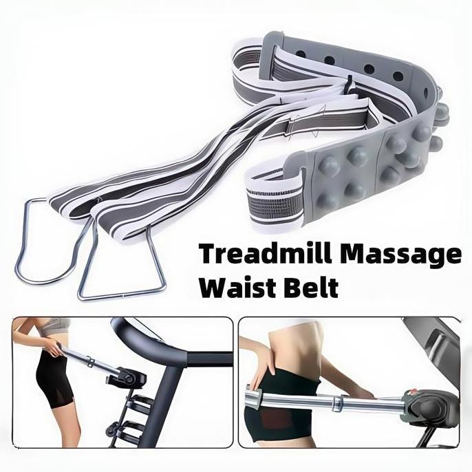 GARAVAR Sabuk Pijat Treadmill / Treadmill Massage Waist Belt / Running Belt Treadmill Untuk Fitness