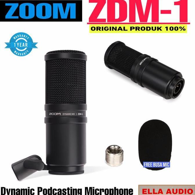 TERLARIS ZOOM ZDM-1 MICROPHONE STUDIO PODCAST ZOOM ZDM 1