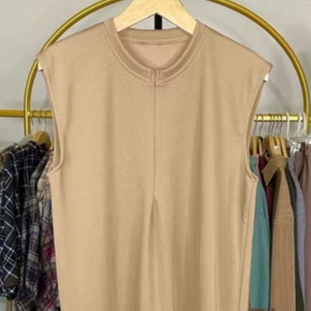 Harga Miring Inner Dress Knit Bumil Dan Busui Knit Rajut Tanpa Lengan Resleting Korean Style