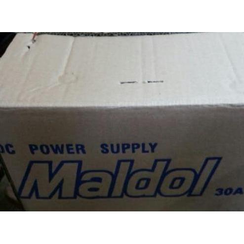 MALDOL POWER SUPPLY 30A 13,8 VOLT BARU 12V DC 30 AMPERE RDM
