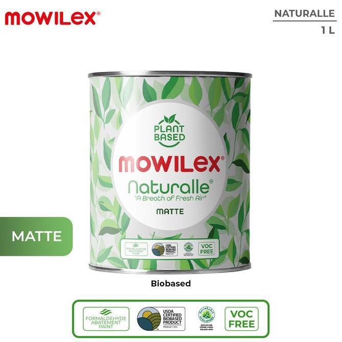 Mowilex Naturalle Cat Tembok Biobased - 1 Liter