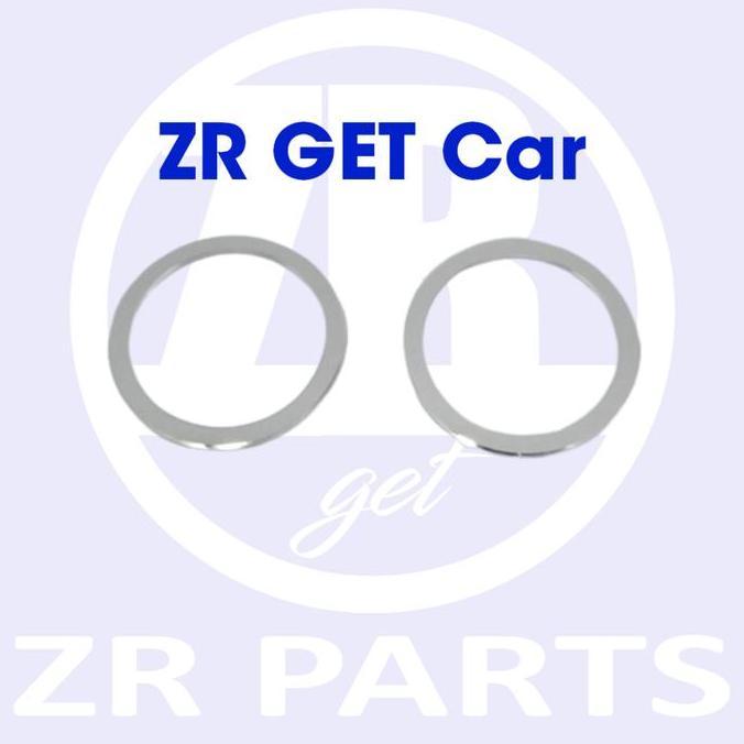 RING FRAME AIR VENT DASHBOARD ALUMUNIUM AC MERCEDES BENZ W204 W212 C E MURAH