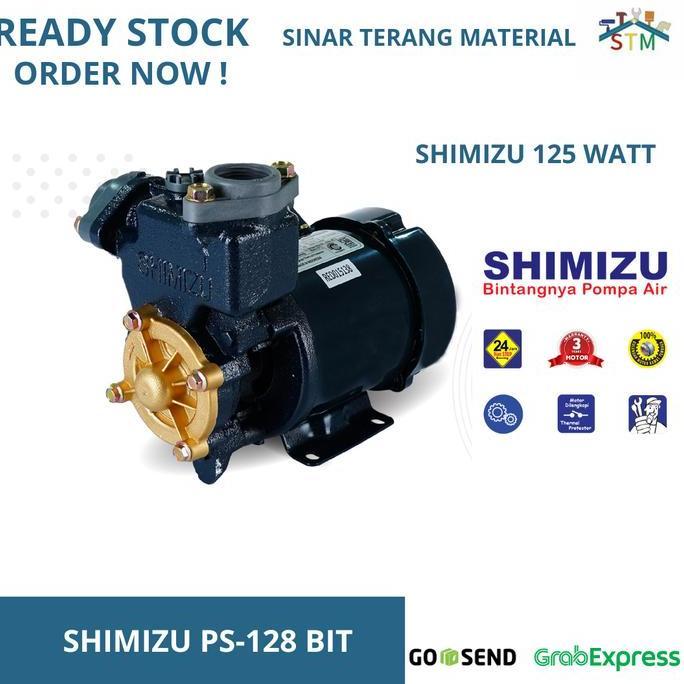 POMPA AIR SHIMIZU PS 128 BIT 125 WATT / POMPA AIR / SHIMIZU HEMAT