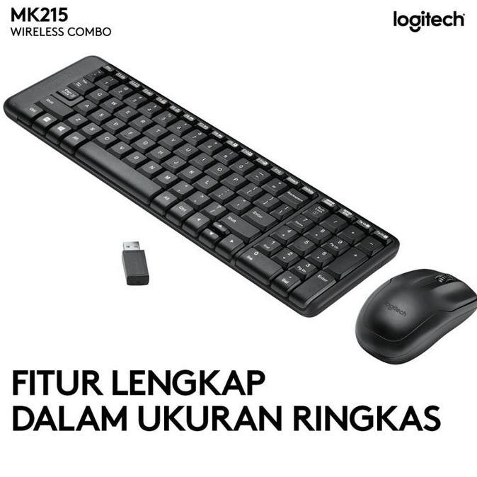 Logitech MK215 Wireless Keyboard Mouse