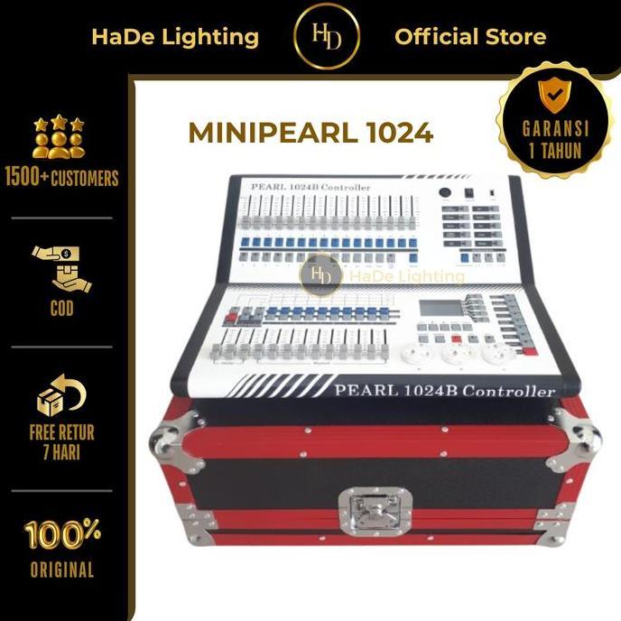 Mixer Minipearl 1024B DMX 512 - Mixer Lighting Minipearl 1024B Lighting Controlled Parled Beam Free 