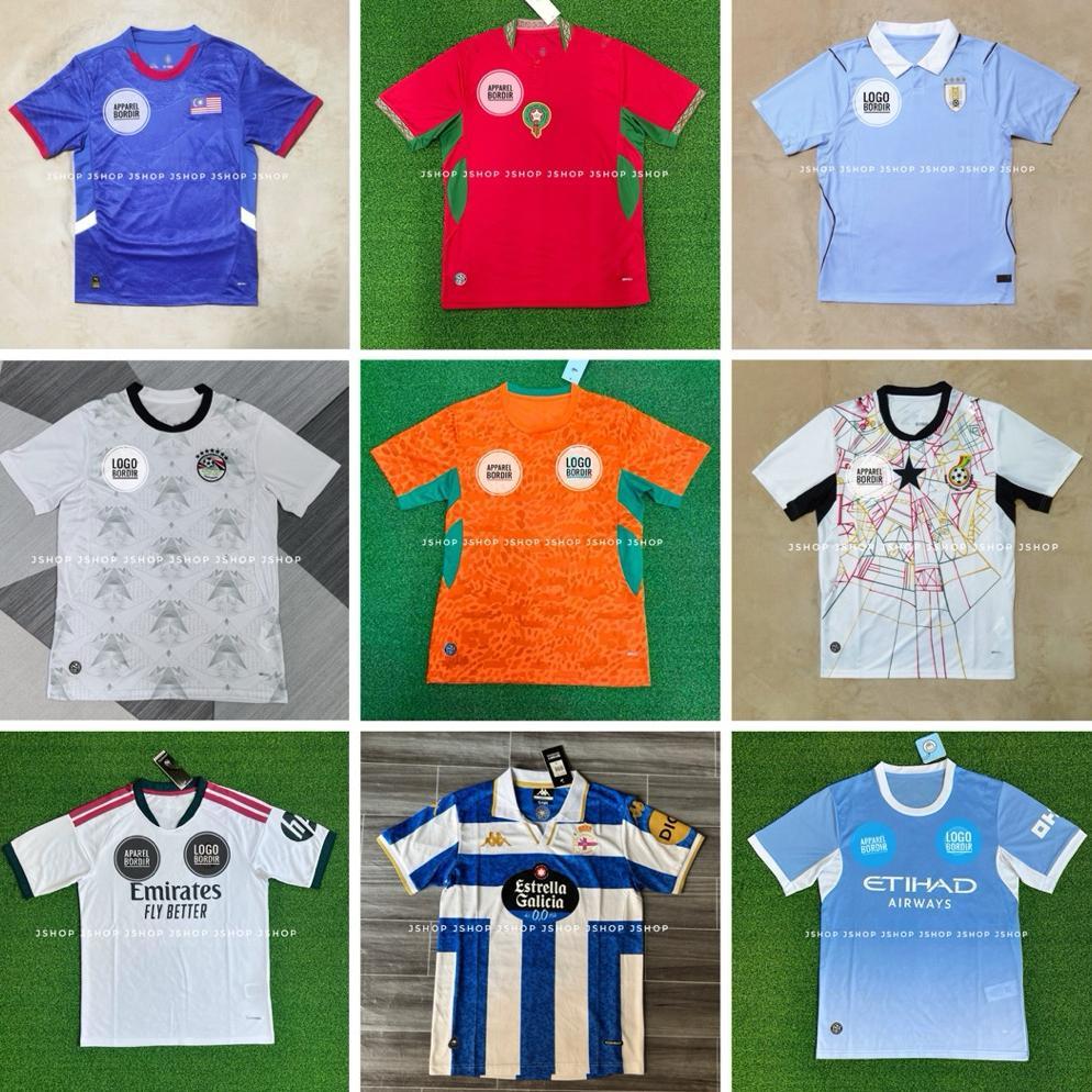 LOGO 3D BORDIR JERSEY TERBARU 2026 2027 JERSEY PIALA DUNIA 2026 JERSEY DEPORTIVO LA CORUNA HOME