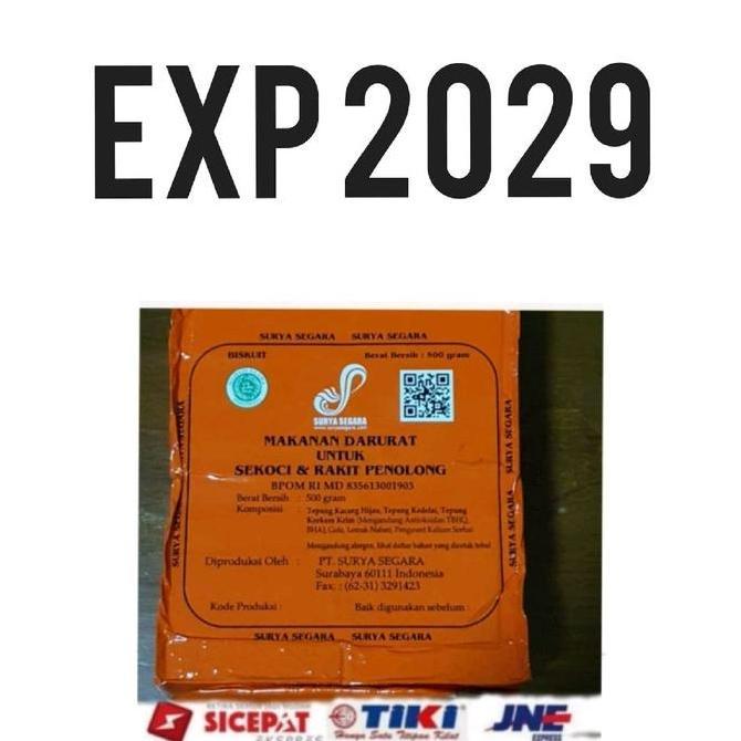 Biskuit survival | indonesia meals ready to eat | MRE | emergency Food makanan darurat surya segara