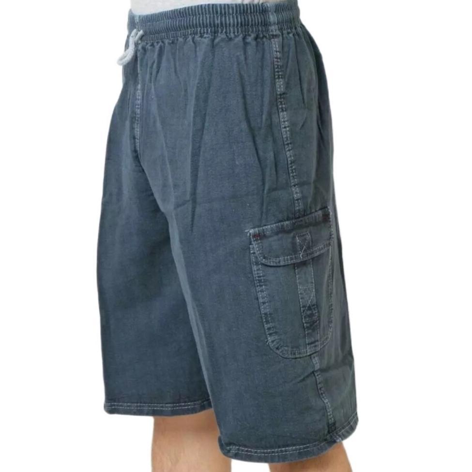 READY STOCK Celana Kolor Pendek Cargo Semi Jeans / Celana pendek pria dewasa model gembol bahan kanv