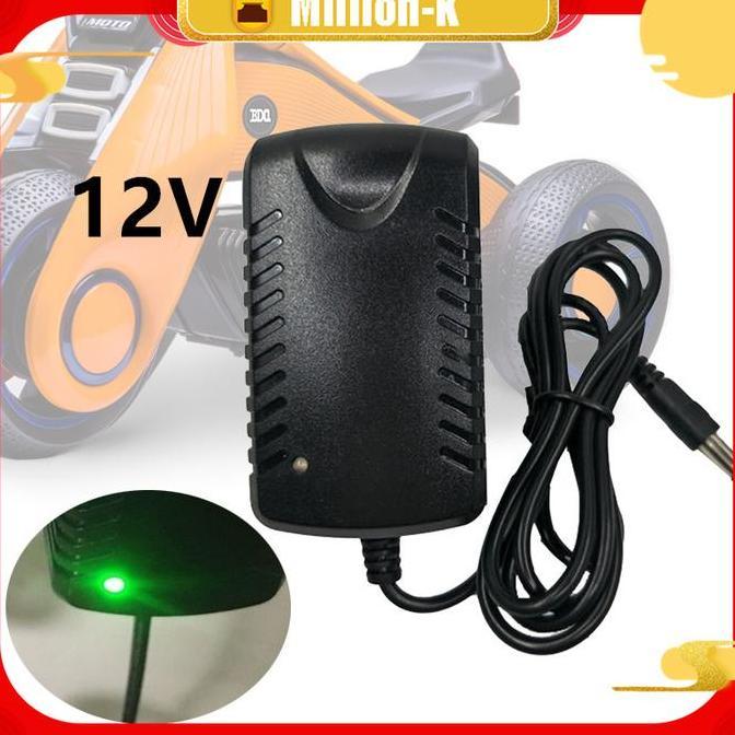Charger Adaptor Mobil Mainan 12 Volt Charger Aki Mainan Anak Cas