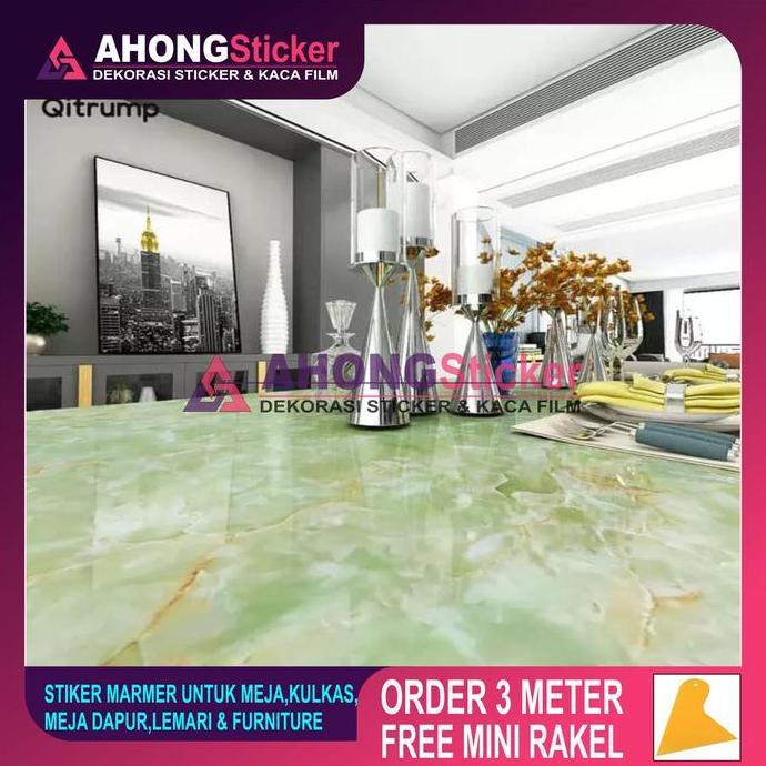 Termurah Stiker motif marmer untuk meja dapur, Kitchen set