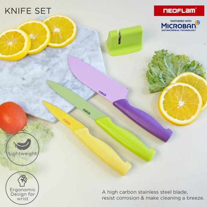 Neoflam Mukizu Knife / Pisau Buah / Pisau Dapur