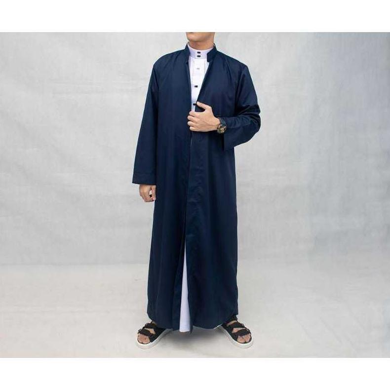 FLASH SALE Jubah Luaran Pria Dewasa Twis higt / jubah yaman habaib / jubah luaran muslim terbuka / J