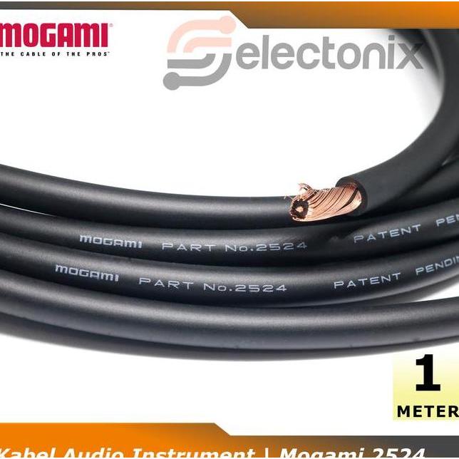 Kabel Audio Gitar Mogami 2524 Meteran