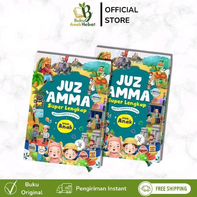 Juz Amma Anak | Juz Amma Super Lengkap Untuk Anak Hardcover | Juz Amma Tulis Softcover | By Quran Ne