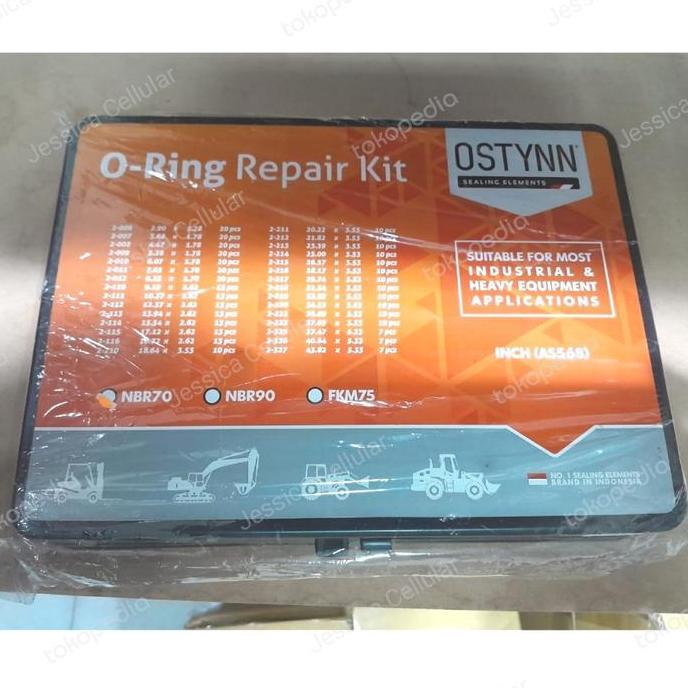 Oring Kit Set As568 Nbr70 Ostynn Terbatas