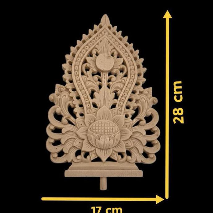 Ukiran Kayon Bali / Plakat Kayonan / Dekorasi Kayonan Wayang