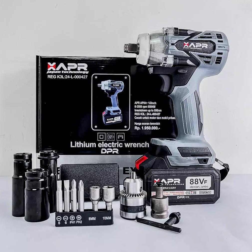 APR 84+ 550nm CORDLESS IMPACT WRENCH BRUSHLESS 48v / 88v ZHIHE  / JLD 48s / XAPR original