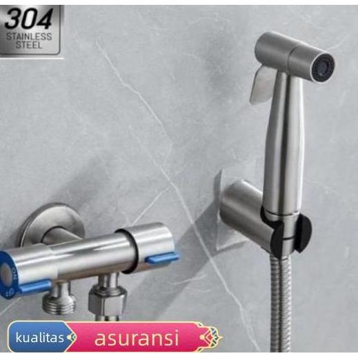 Jet Shower SUS 304 Toilet Kepala Shower Bidet Jet Shower Stainless Jet