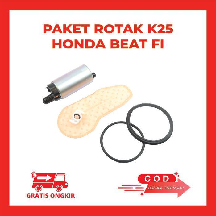 ROTAK 1SET FUEL PUMP HONDA BEAT FI ESP BEAT POP STREET SCOOPY FI VARIO 110 FI SPACY FI KODE K25 ORIG