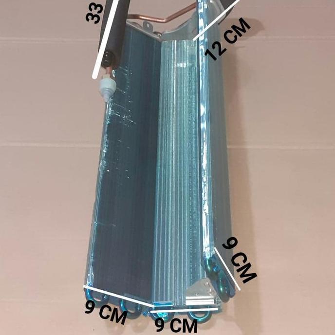 EVAPORATOR ASSY AC SHARP CINA 1/2 PK AH-A5UCY / VEY ORIGINAL RG27