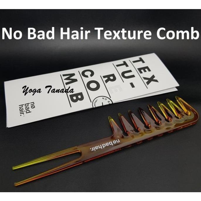 No Bad Hair Styling Texture Comb / Sisir Rambut Pomade
