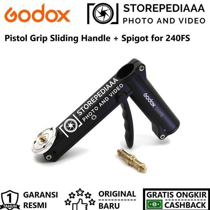 NEW Godox Grip Sliding Handle with Spigot for 240FS Wheeled Light Stand