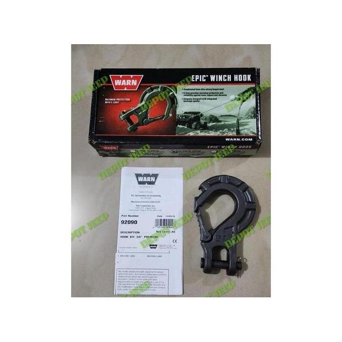 WARN EPIC STEEL WINCH HOOK 12000 LBS/6 TON