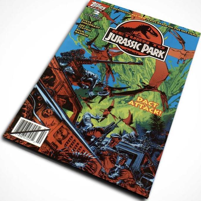 KOMIK RETURN TO JURASSIC PARK 1-9 VL24