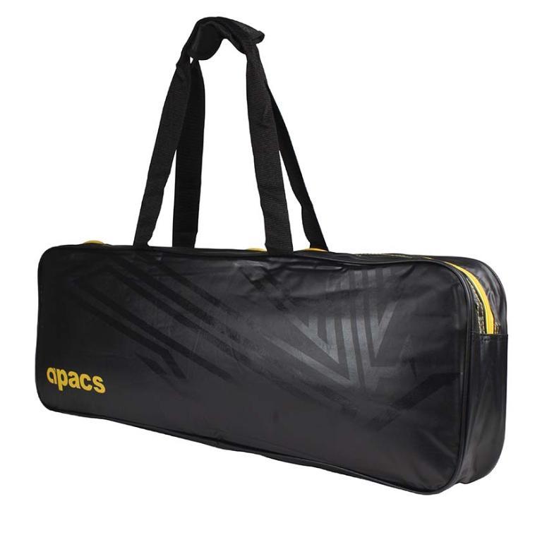 HOT SALE Tas Badminton Apacs Petak Hitam Full Thermo Tebal