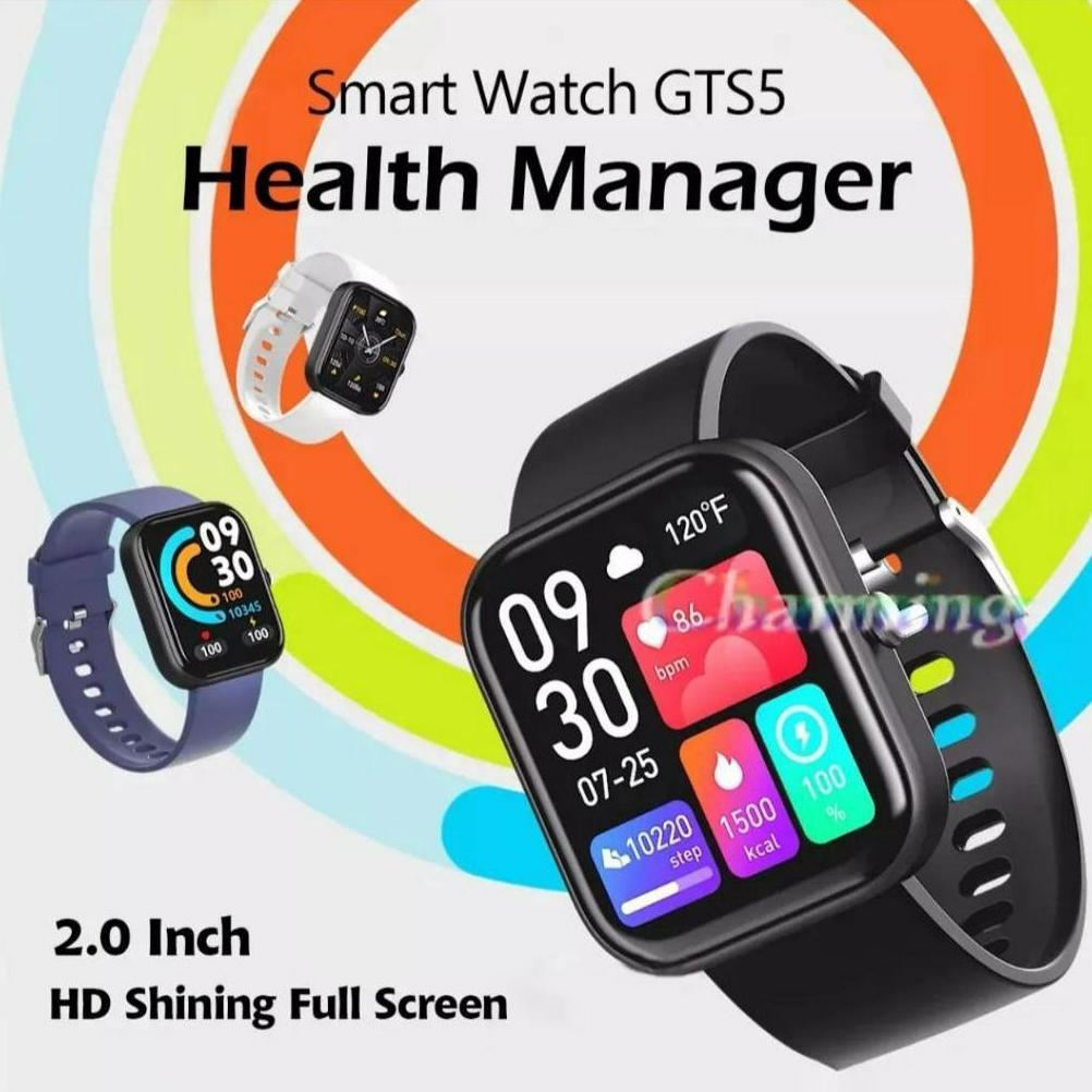Big Sale Smartwatch Gts5 Jam Tangan Pintar Layar 2Inc  Fitur Lengkap