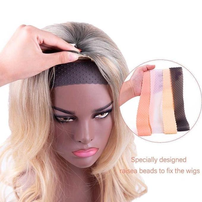 KARET WIG SILIKON GRIP HEADBAND PENAHAN RAMBUT PALSU SILIKON KAWI