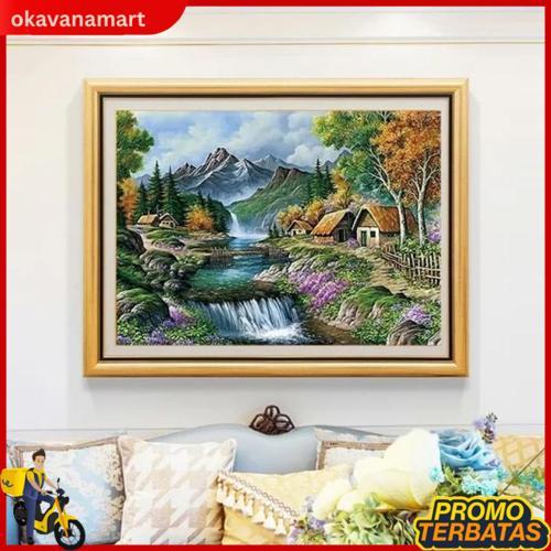 Set Lengkap Cross Stitch 11Ct 14Ct / Kristik Paket Lengkap, Kristik Modern Paket Lengkap Kristik Uku