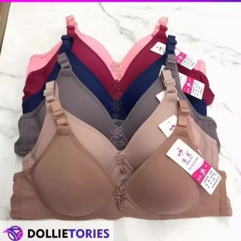 Original Promo Cuci Gudang 6 Pcs Bra Kutang Wanita Dewasa Uk 34-42 / Bh Busa Tipis Banget Selembut S