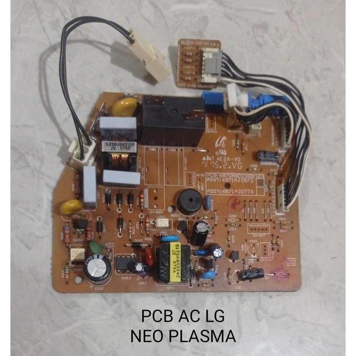 PCB MODUL INDOOR AC LG NEO PLASMA ORIGINAL CABUTAN BEKAS RG27