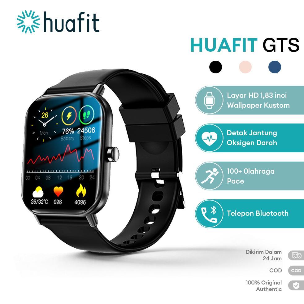 Diskon Huafit Aolon Gts Smartwatch Asli Layar 41Mm Running Pace Wallpaper Kustom Bluetooth Call Kalk