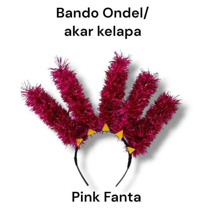 Bando Bandana Ondel Ondel Akar Kelapa Untuk Tari