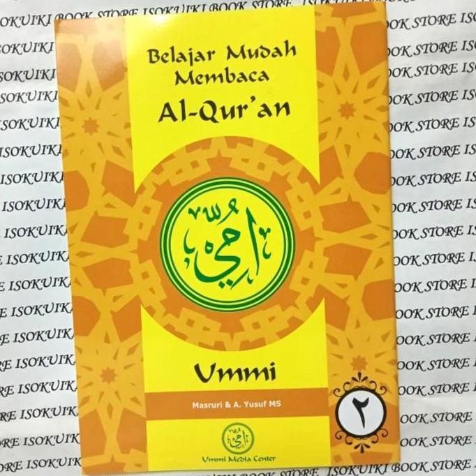 Buku Belajar Mudah Membaca Al Quran Metode Ummi Jilid 2