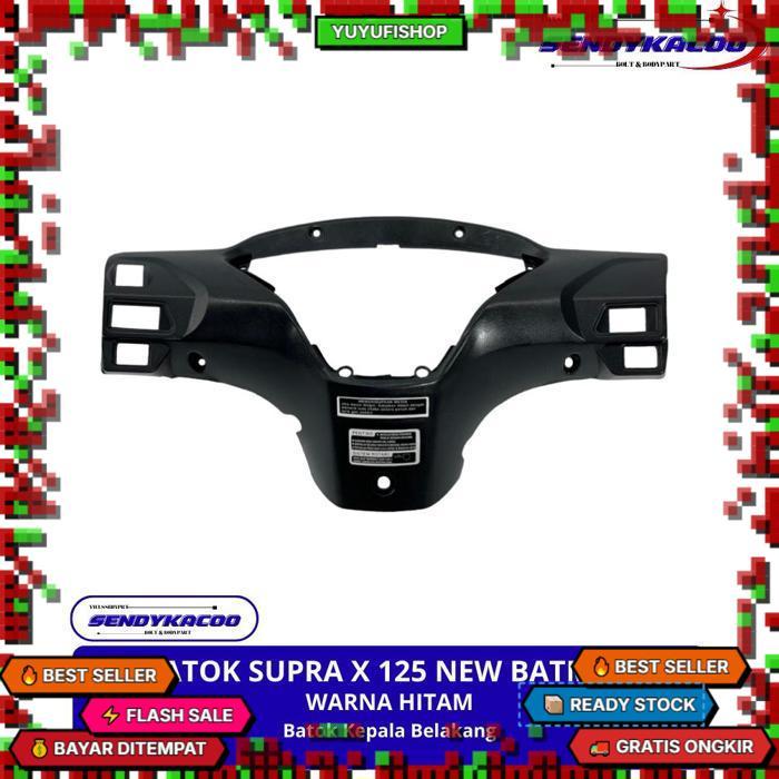 Batok Supra X 125 Batman - Batok Kepala Supra X 125 New Batman 2008 - 2012 Silver Diskon Spesial