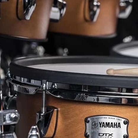 Sale Yamaha 1 Set Pad Snare Xp125Sd M & Stand ( Dtx8 Dtx10 ) Drum Elektrik