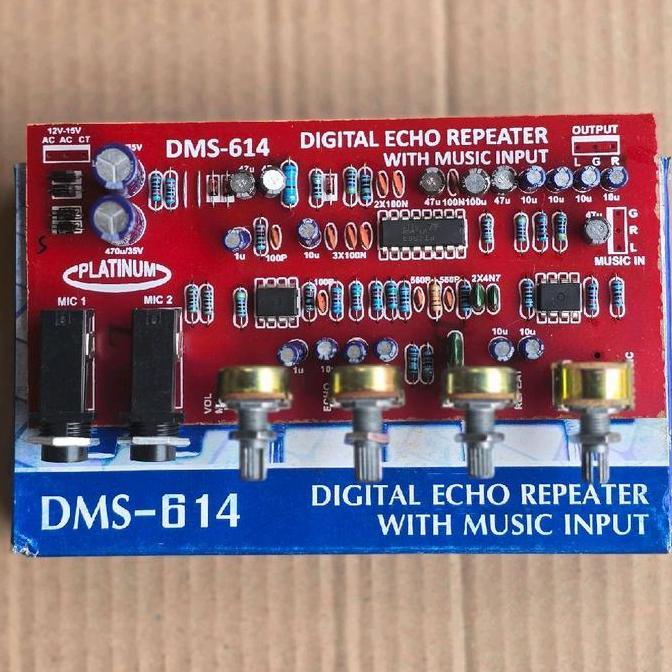 DIGITAL ECHO REPEATER DMS 614 PLATINUM DIGITAL ECHO REFEATER DMS-614 DIGITAL ECHO REPEATER OUTPUT WI