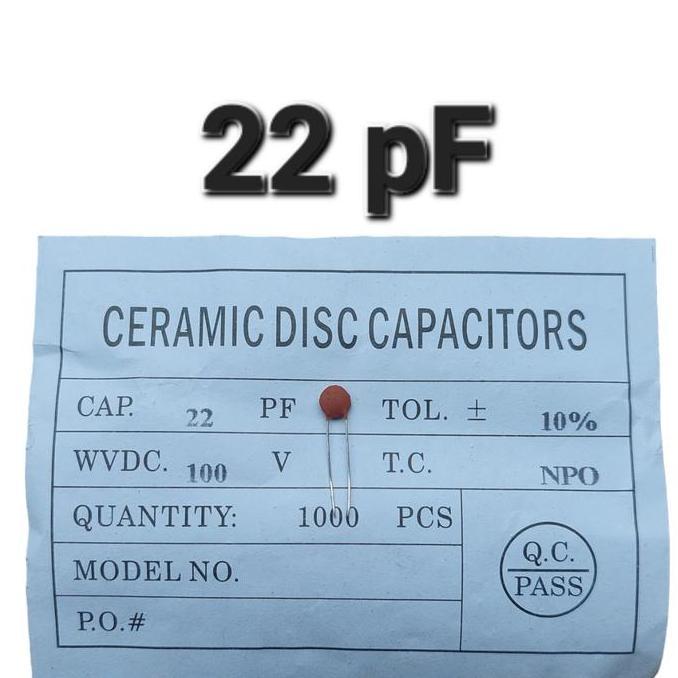 22PF 22PIKOFARAT CAPASITOR TL999