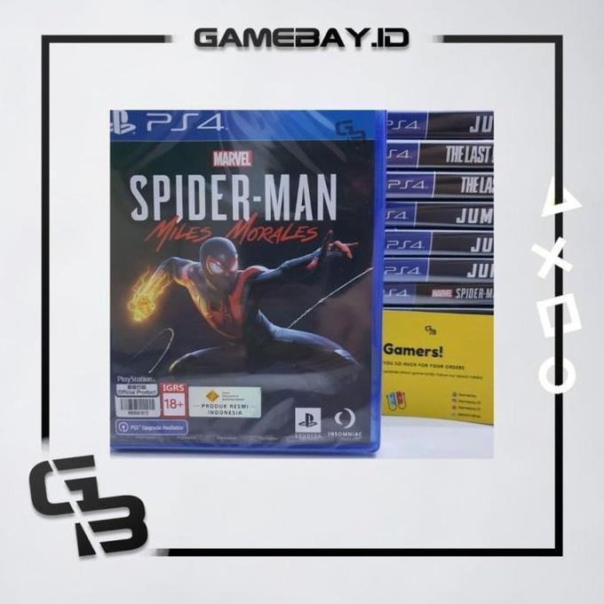 PS4 Spiderman / Spider-Man Miles Morales BD PS 4 / PS4