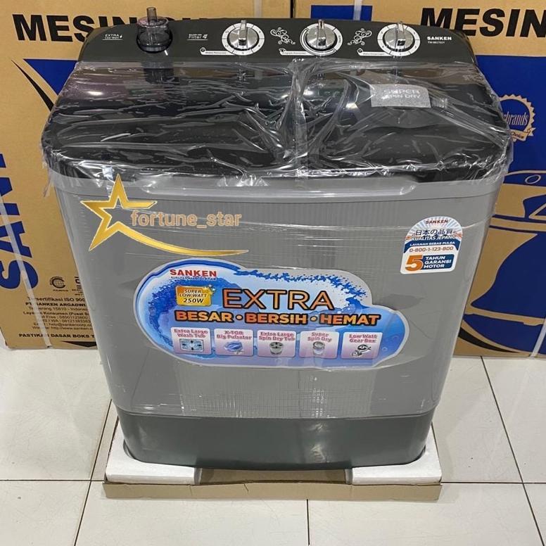 Mesin Cuci 2 Tabung SANKEN TW-8600 / TW-8663 / TW-8827 / TW-9110