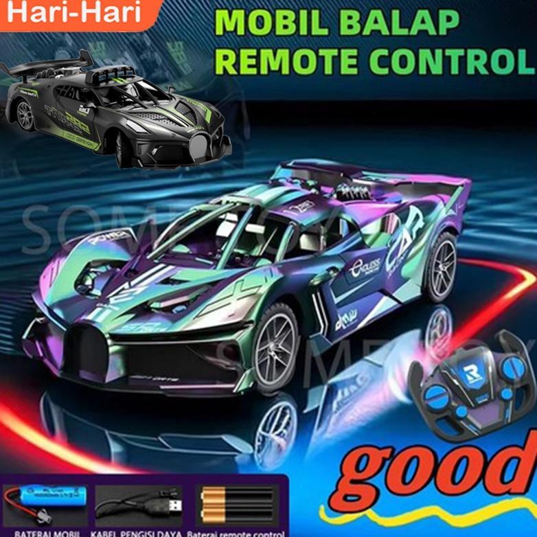 promo remote rc /mobil remote control 1:18 2wd kecepatan tinggi cas mobil remot/mobil sport/mobil re