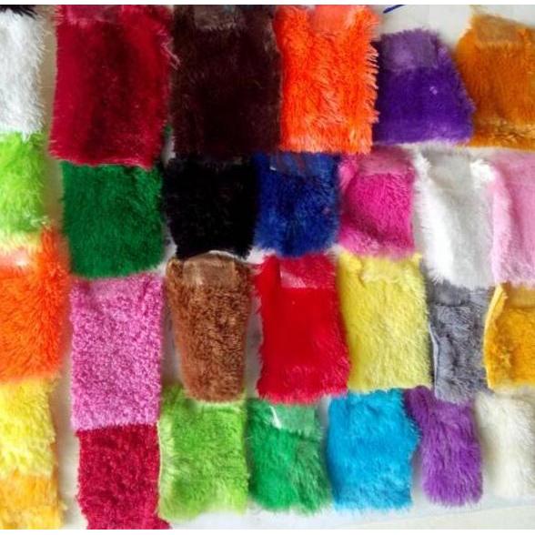 Karpet Permadani Bulu FULLSET POLOS 7CM/ KARPET BULU POLOS 7CM