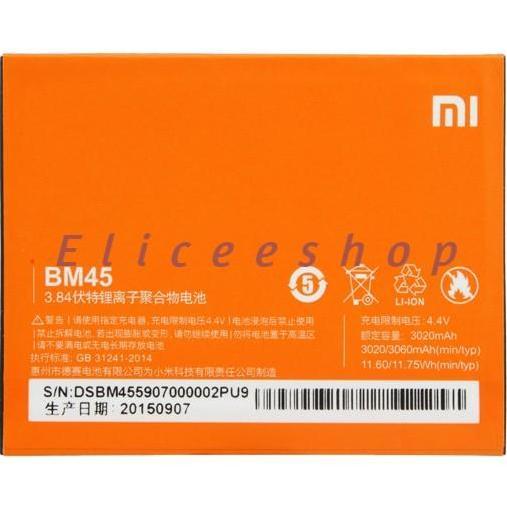 BATERAI XIAOMI REDMI NOTE 2 ORI